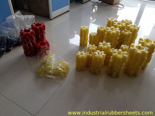 Yellow SBT Polyurethane Coupling with 120°C Working Temperature, High Tensile Strength, and Oil Resistant Properties for Industrial Shaft Coupling