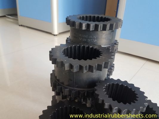 Black Color 3J - 11J Size Range Polyurethane Gear Coupling for Air Compressor Applications