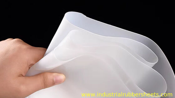 Elongation 300 to 720 Percent Silicone Rubber Sheet 3-4mm Thickness