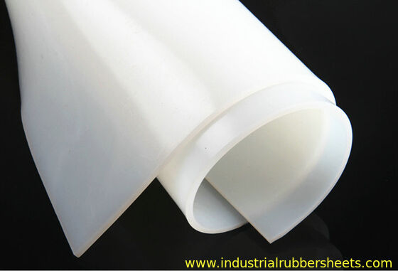 High Tear Resistant Silicone Rubber Sheet roll Virgin HTV Silicone Material Flexible Material for Industrial Gaskets Seals and Cushioning