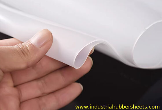 High Tear Resistant Silicone Rubber Sheet roll Virgin HTV Silicone Material Flexible Material for Industrial Gaskets Seals and Cushioning