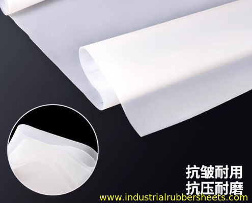High Tear Resistant Silicone Rubber Sheet roll Virgin HTV Silicone Material Flexible Material for Industrial Gaskets Seals and Cushioning